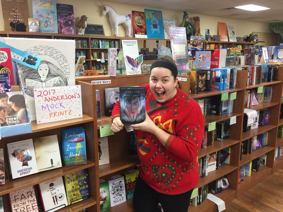 AndersonsBkshp's tweet photo. 🎼 On the eighth day (late) of bookseller Christmas, Katie suggests you read Want by Cindy Pon.🎼 #12DaysOfBooksellerChristmas #ShopLocal #ShopIndie #LuvLaGrange https://t.co/uNPIpmJjdb
