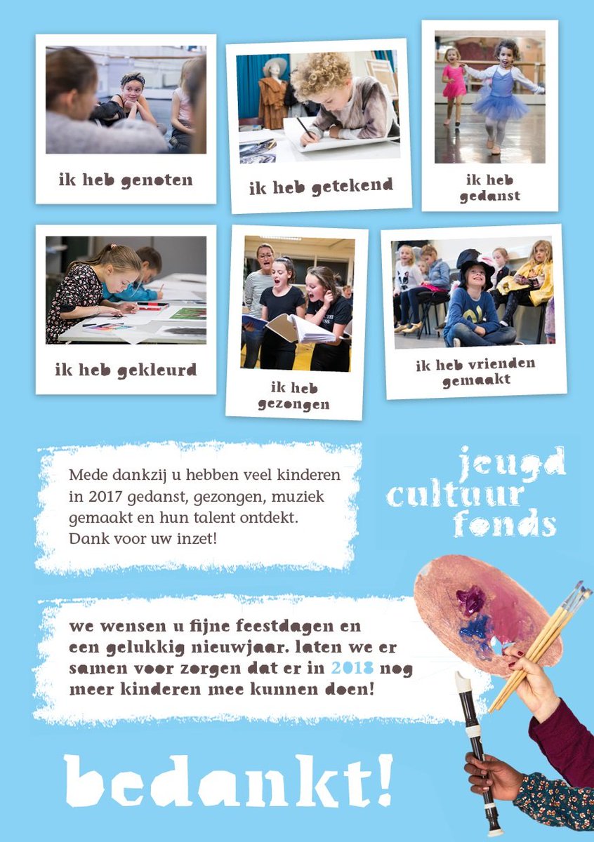 JCFOverijssel's tweet photo. Namens @JCFOverijssel wensen wij iedereen fijne feestdagen en een gezond en cultureel 2018 toe! En bedanken wij iedereen voor de inzet! https://t.co/egXkbjSOBM