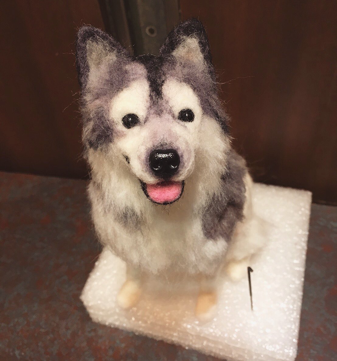 evewoolfelt's tweet photo. 今日の生徒さん作品😍
#羊毛フェルト
#needlefelting https://t.co/SmWuYSmXam