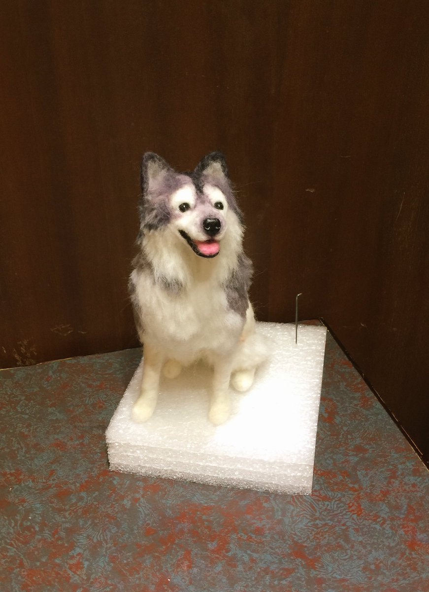 evewoolfelt's tweet photo. 今日の生徒さん作品😍
#羊毛フェルト
#needlefelting https://t.co/SmWuYSmXam