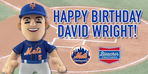 Happy Birthday David Wright! Find & full range here:  