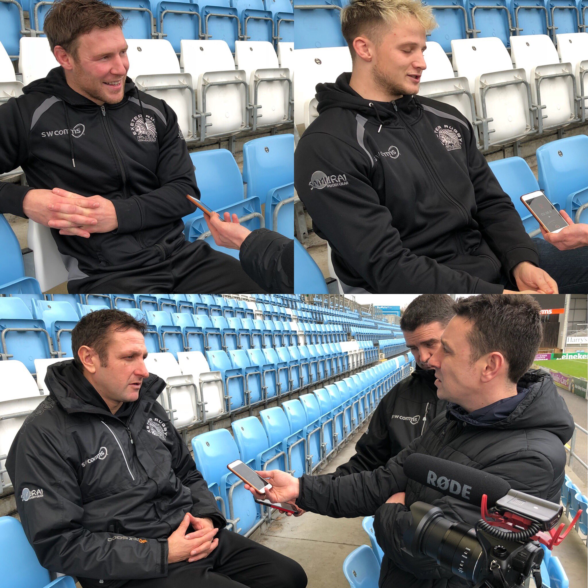 Barry Frost on Twitter "SaintsRugby v ExeterChiefs pre match