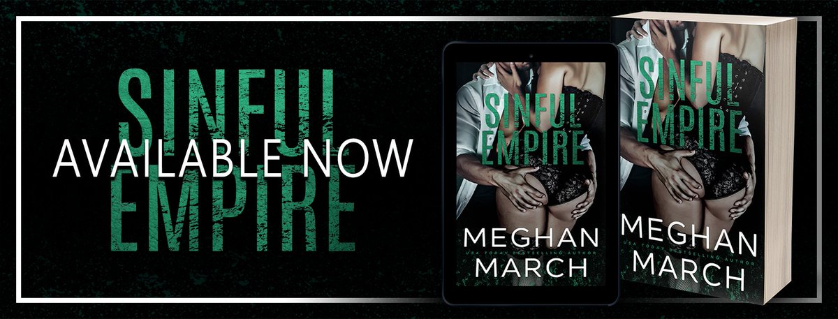 MariekeReads's tweet image. #NewRelease Finally, #SinfulEmpire, the conclusion to Keira and Lachlan’s story! After some crazy twists and turns, the king and queen get their Happily Ever After. I love it! #MountTrilogy @Meghan_March @InkSlingerPR My #review: wp.me/p6OgdM-1BE ❤️