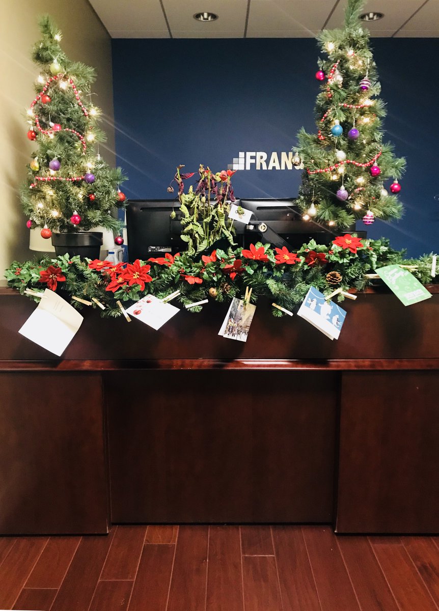 FRANdata's tweet photo. Things are getting very festive in the #FRANdata offices! https://t.co/l6n91wFHiS