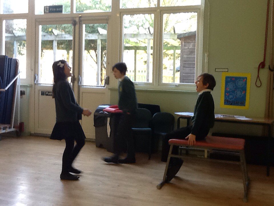 shakespearePPS's tweet photo. Year 5 wrote a play about a  Christmas carol. They performed it incredibly well, directed by Elizabeth. Well done! https://t.co/A6LAIMecDd