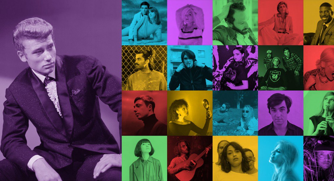 lesinrocks's tweet photo. On a demandé aux jeunes héros de la nouvelle scène francophone de reprendre leur chanson préférée de Johnny Hallyday 💙https://t.co/5QqALuU3lj https://t.co/puMofNuQaG