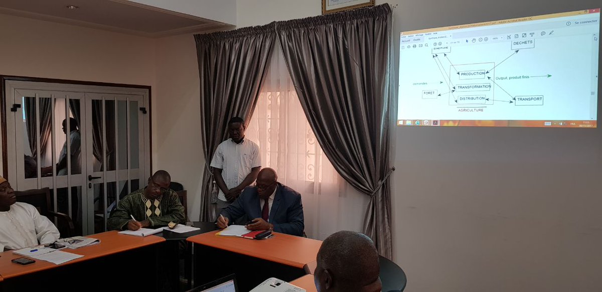 Africa_LEDs's tweet photo. @UNEP #AfricaLEDSProject Cameroon modelling team working session on gap analysis 2 establish tech gaps 2 bridge 2wards enhancing existing systems 2 forecast optimal #NDCs implementation 2 max socioeconomic & climate benefits simultaneously @RichardMunang @RobertMgendi https://t.co/PkVdHyXBtW