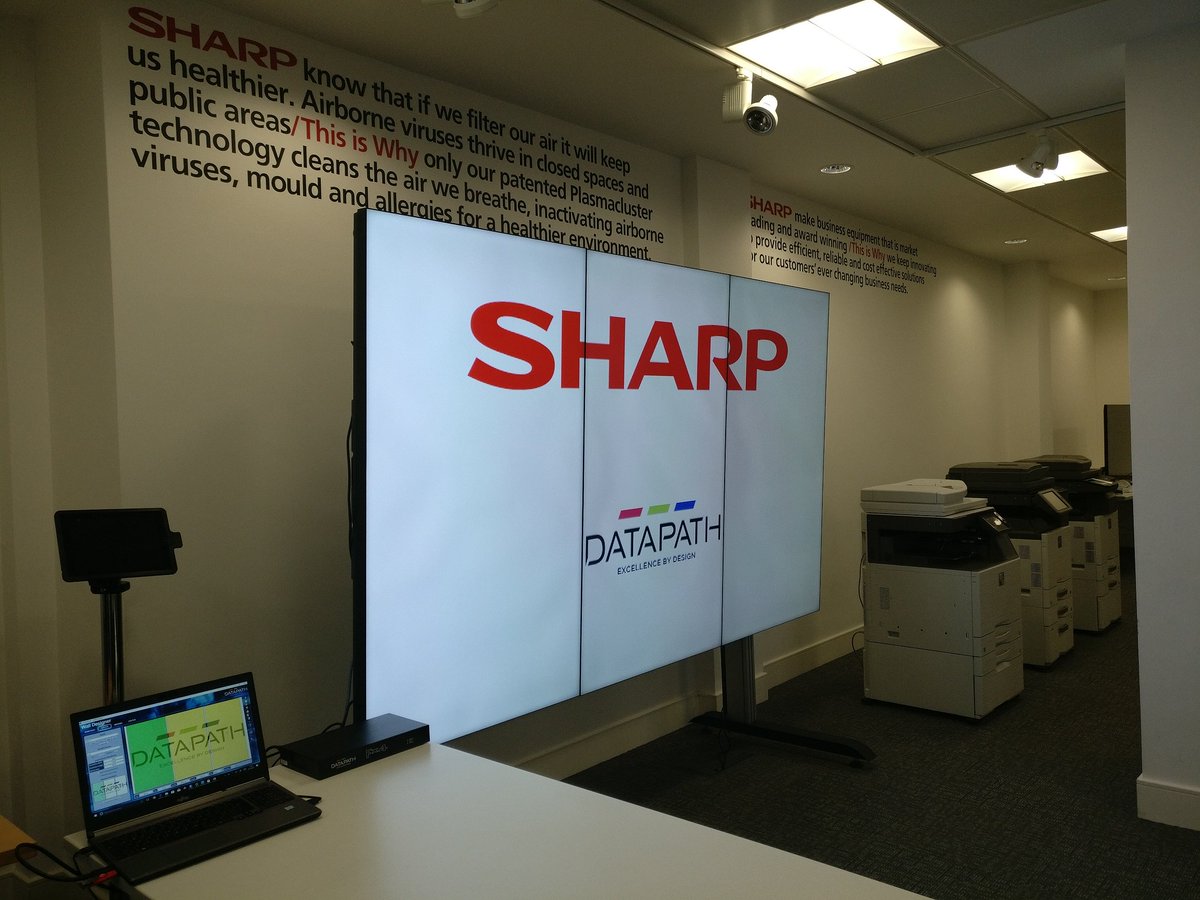 Datapath On Twitter We Re Delighted To Support Sharp Europe As