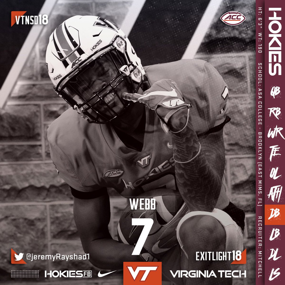 CoachFuente's tweet image. Welcome to the family @JeremyRayshad1 🦃 #ExitLight18