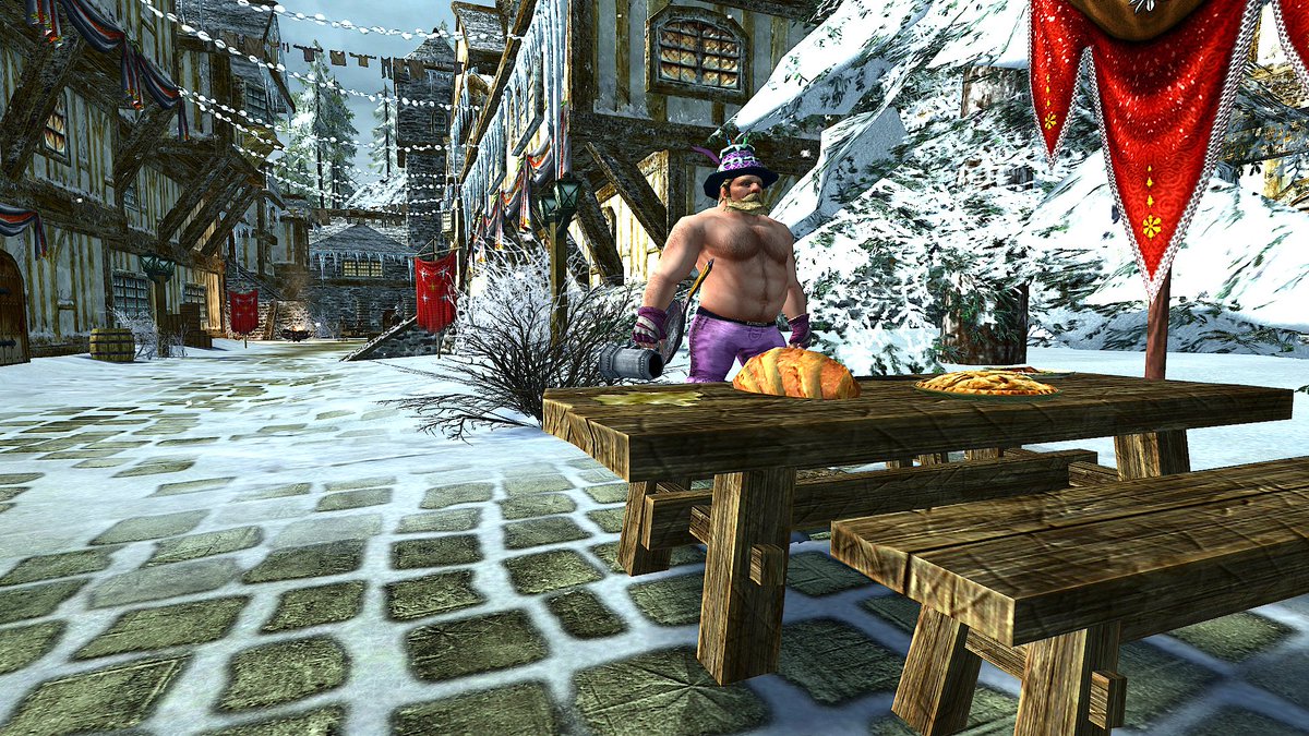 lotrofamily's tweet photo. @greystone_landr Not all of them apparently, saw this Dwarf at Winter-Home the other day! #NakedwarfGo https://t.co/jd91Xwh28O