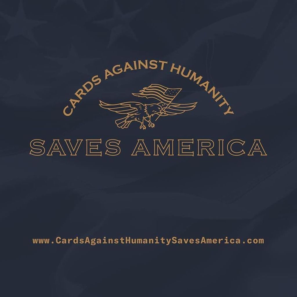 chidmkt's tweet photo. Not only is @CardsAgainstHumanity saving America, but also offering gifts from Chicago’s culture and artistic community at #ChiDMkt. Stop in for your last-minute holiday gifts! https://t.co/SKfCt0WoRg https://t.co/RRSTNIONNY