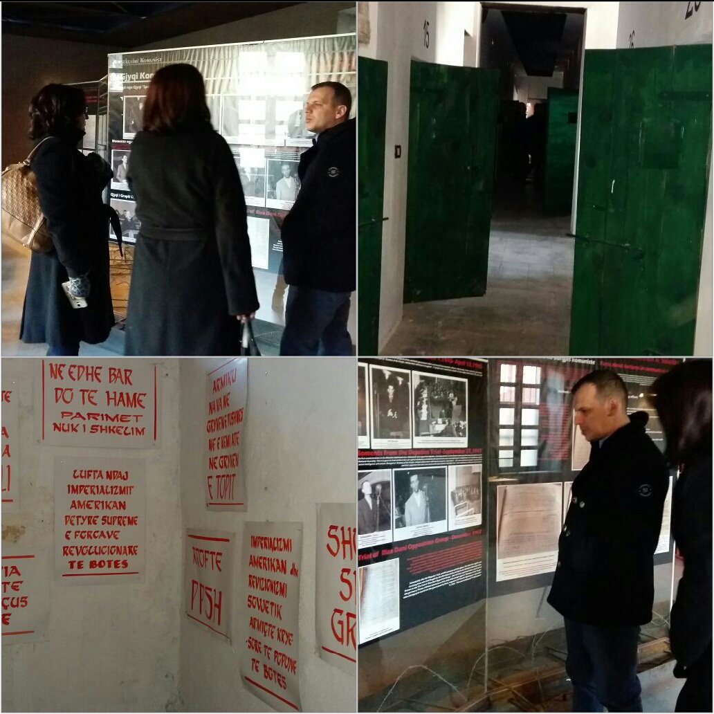 OSCEinAlbania's tweet photo. Board members and staff of #SigurimiFilesAuthority, supported by @OSCEinAlbania, organized today in Shkodra information session
with youth and former politically persecuted people on Authority’s work, visited
sites of memory #WeStartTalking https://t.co/D2hIqAMJtP