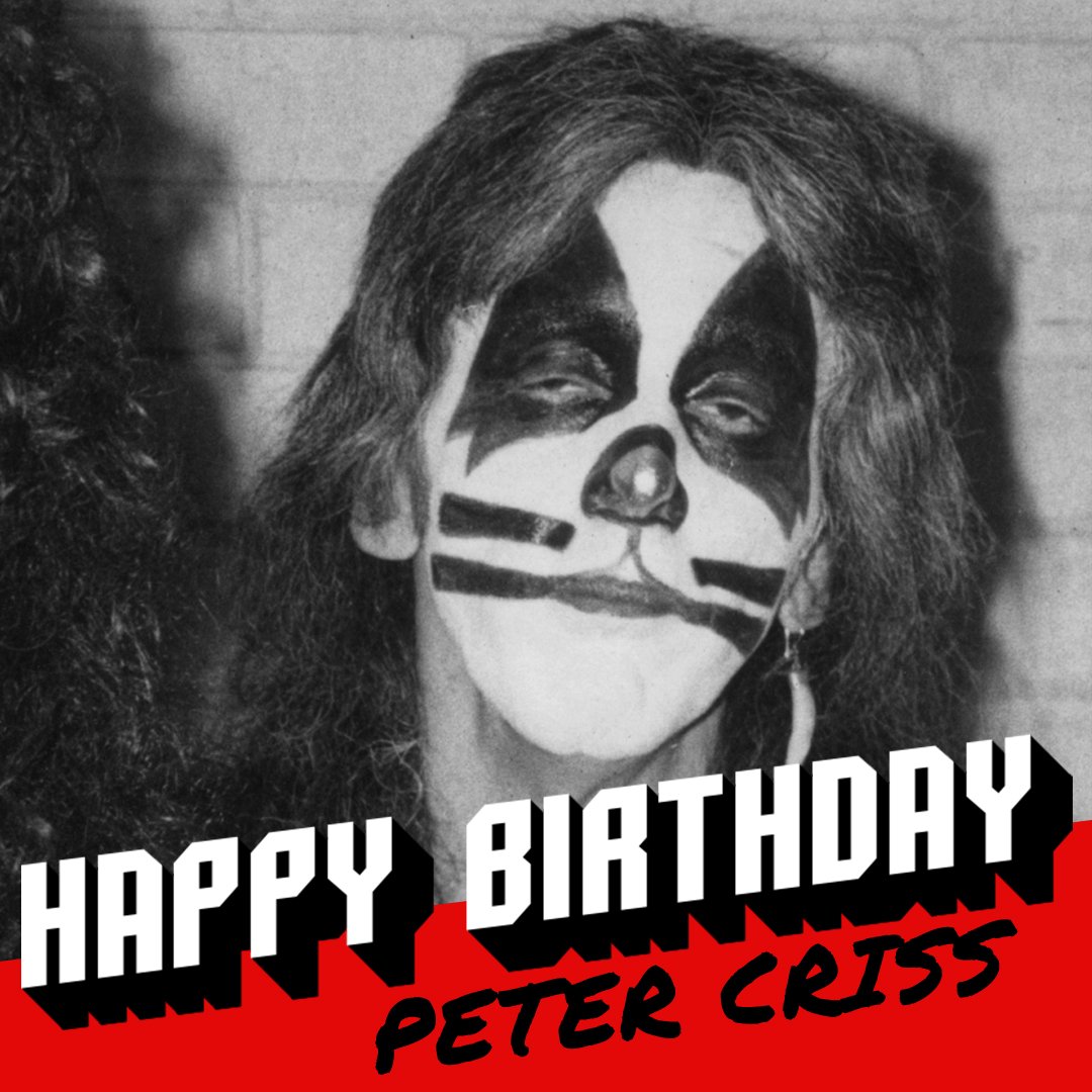 Happy birthday to legend Peter Criss! 