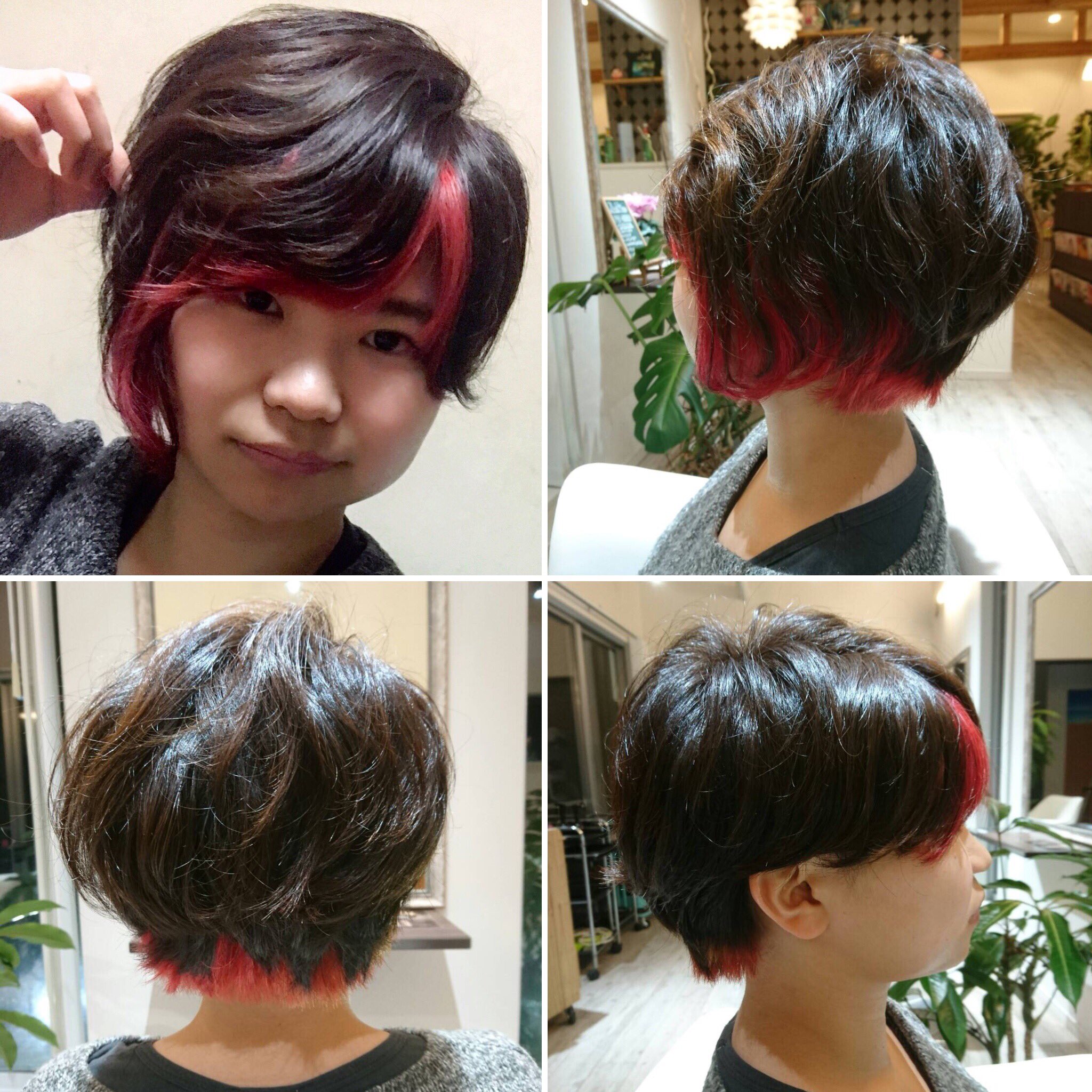 須賀ひかり Changed My Hairstyle 5年ぶりのレッドちゃん Change Hairstyle 5年ぶり Redcolor 赤髪 インカラー パーマ アシメ Hair Shorthair ショートヘアー Perm Asymmetric 高崎 虹anuenue T Co 2xdi1xjwjv Twitter