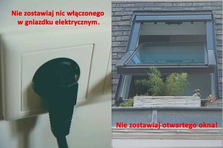 Dla osób, które opuszczają Akademiki na święta przypominamy o:
-zamknięciu okien w pokojach
-wyciągnięciu przewodów z gniazdek elektrycznych

;) ift.tt/2jMKGWj