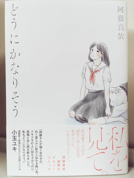 岡藤真依さんの「どうにかなりそう」、ネットでもドキドキしながら読んでましたが紙の本になるとますます良いです。フルカラーがきれいだし、一冊の本としてラストに向けて高まっていく様がたまらんので気になる方はぜひ手に入れてみてください。 