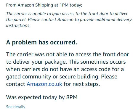 BeckyNaylor's tweet photo. wow @AmazonUK ... quality delivery driver failing to deliver 5 parcels to staff who are sat in the office! We were here! Come back with our presents! https://t.co/f1BvxVfCdT