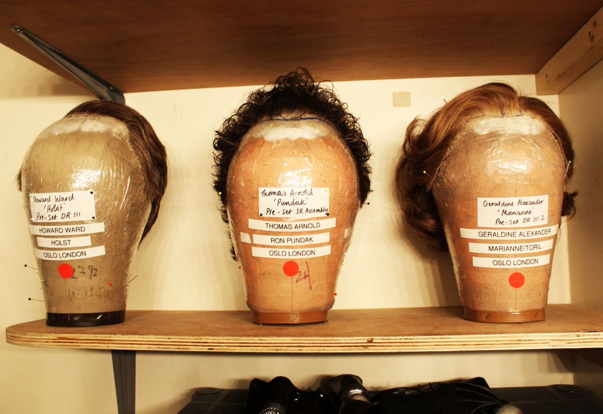 Here's a sneak peek at our wigs room...