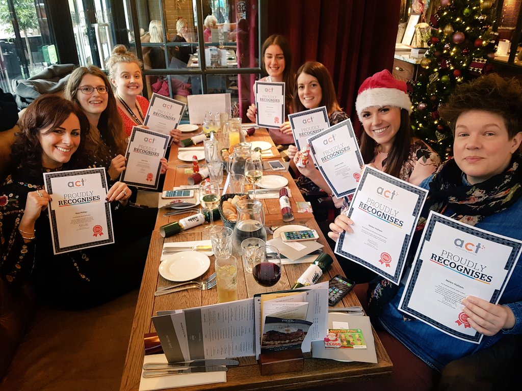 I love this bunch of people ❤ Well done on your achievements this year ladies 👏👊🤗 #girlpower #girlsdochristmaslunch #BestTeamEver