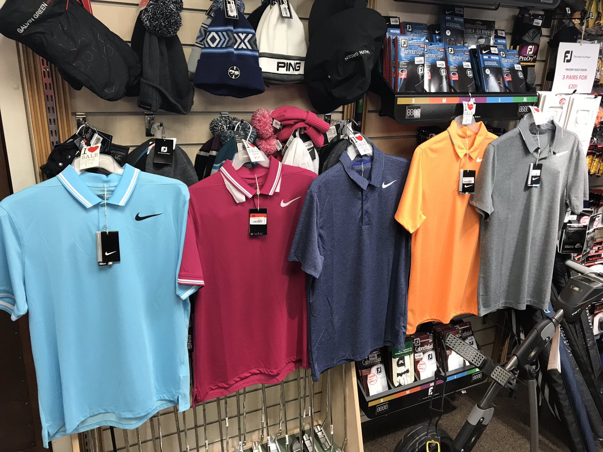 Golf Shop Silkstone #Barnsley 
Nike Shirts £29! 
Open until 4pm. #christmasgifts #barnsleyisbrill 🎅🏽🎅🏽🎅🏽🎅🏽🎁🎁