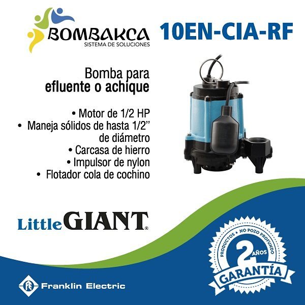 bombakca's tweet photo. ¿Inundaciones? ¿Agua estancada? Tenemos para ti la bomba de achique 10EN-CIA-RF de la línea #LittleGiant de #FranklinElectric. ¡Contáctanos! (426) 364 7834 https://t.co/To0dC5qmUI