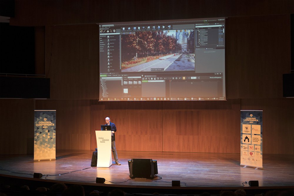 ControlMagazine's tweet photo. The video of @Hourences building an Unreal Engine cinematic live and from scratch during his Control Conference session is now available on YouTube
https://t.co/sQFZTMcAwJ
#UE4 #UnrealEngine #ConCon17 #gamedev @UnrealEngine https://t.co/fne9qMJ3wV