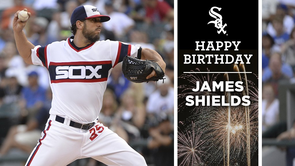 Happy birthday, James Shields! 