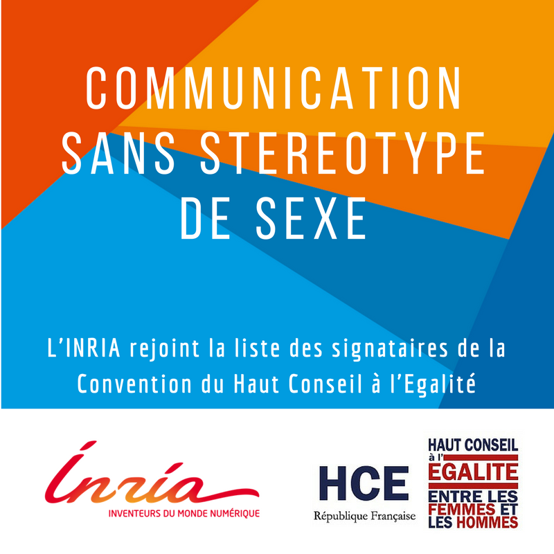 HCEfh's tweet photo. Comme l'@Inria, votre organisation souhaite s’engager pour une communication sans stéréotype de sexe ? 🖊️Signez la Convention #EgaCom du @HCEfh : https://t.co/9YFn8JIg04 https://t.co/qV2eAs7gmI