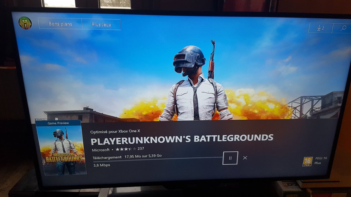 jon_jones59's tweet photo. Je viens d'acheter #PUBG pressée d'i être  🎮🕹 👌 @PUBGpartners @PubgFR #survie https://t.co/h64V0RI4dl