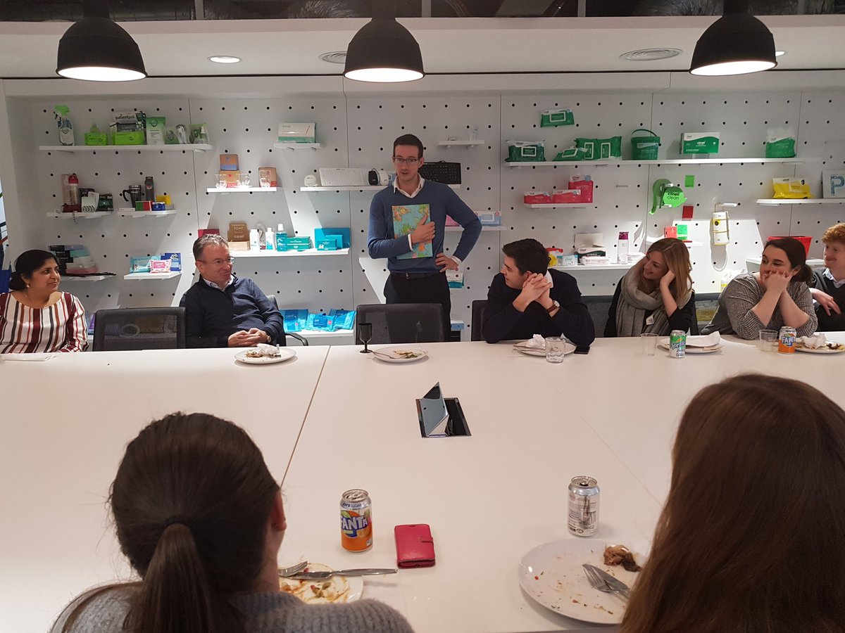 Clinell's tweet photo. @samclinell Sam's last day in the office. π’ We are going to miss you loads, but we look forward to all your help in a Australia and NZ #formulationiskey #clinelldownunder https://t.co/Z8E7biRqNm