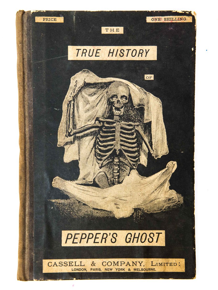 HansonsUK's tweet image. Lot 1161: &apos;The True History of the Ghost&apos; SIGNED by Professor Pepper SOLD today for £800! #LibraryDepartment