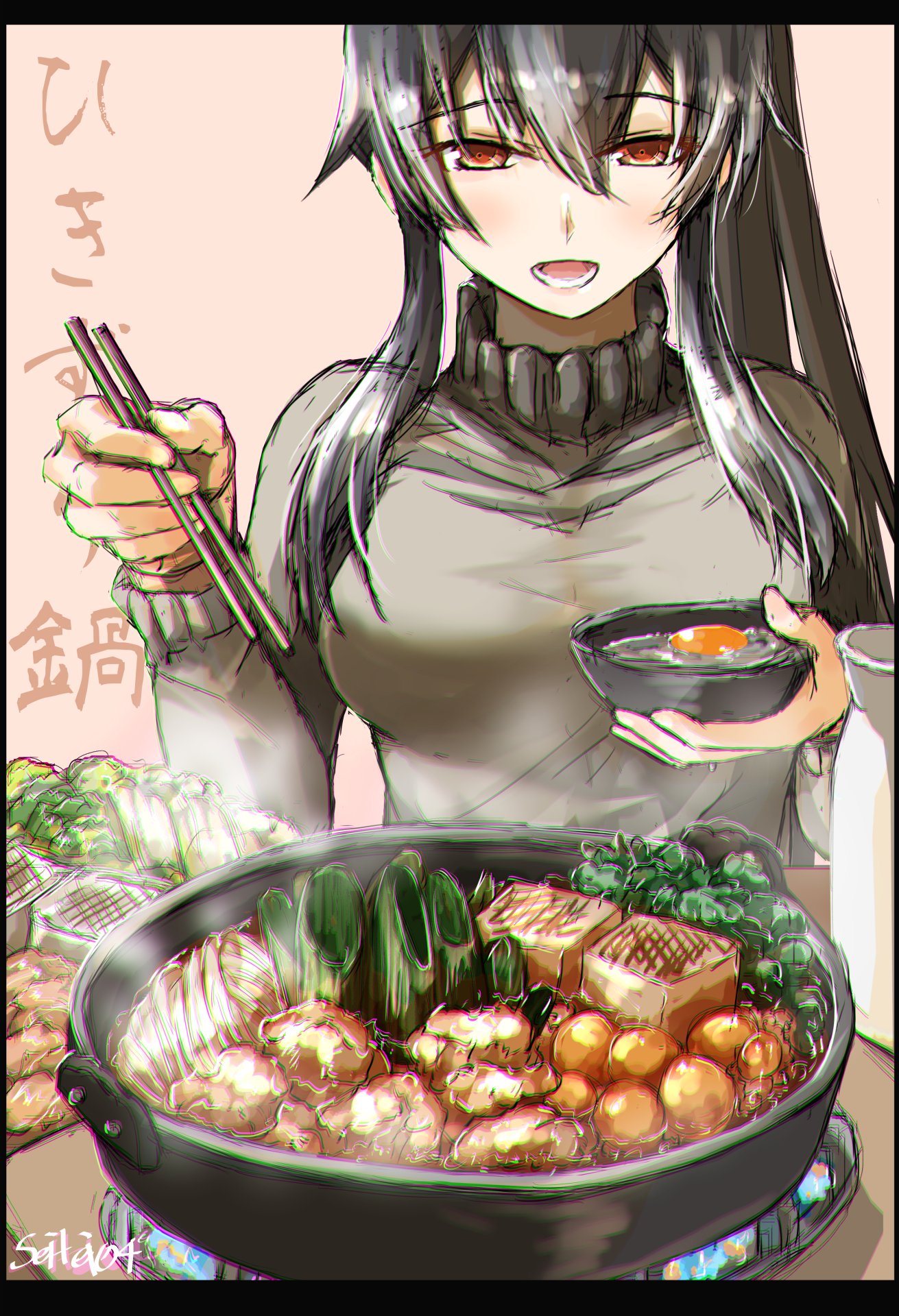 Seitei ひきずり鍋を矢矧が作ってくれて一緒に食べる人生です 艦これ 矢矧 T Co Muwmkvomls Twitter