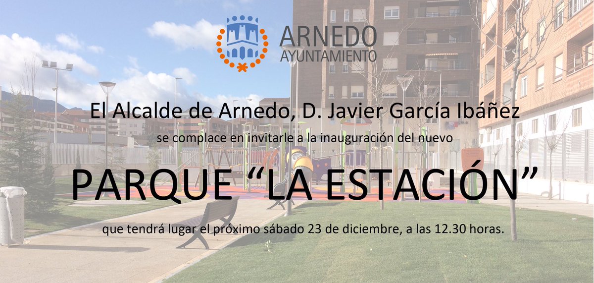 Este sábado, inauguramos la nueva urbanización del entorno de La Estación. Un gran día.
