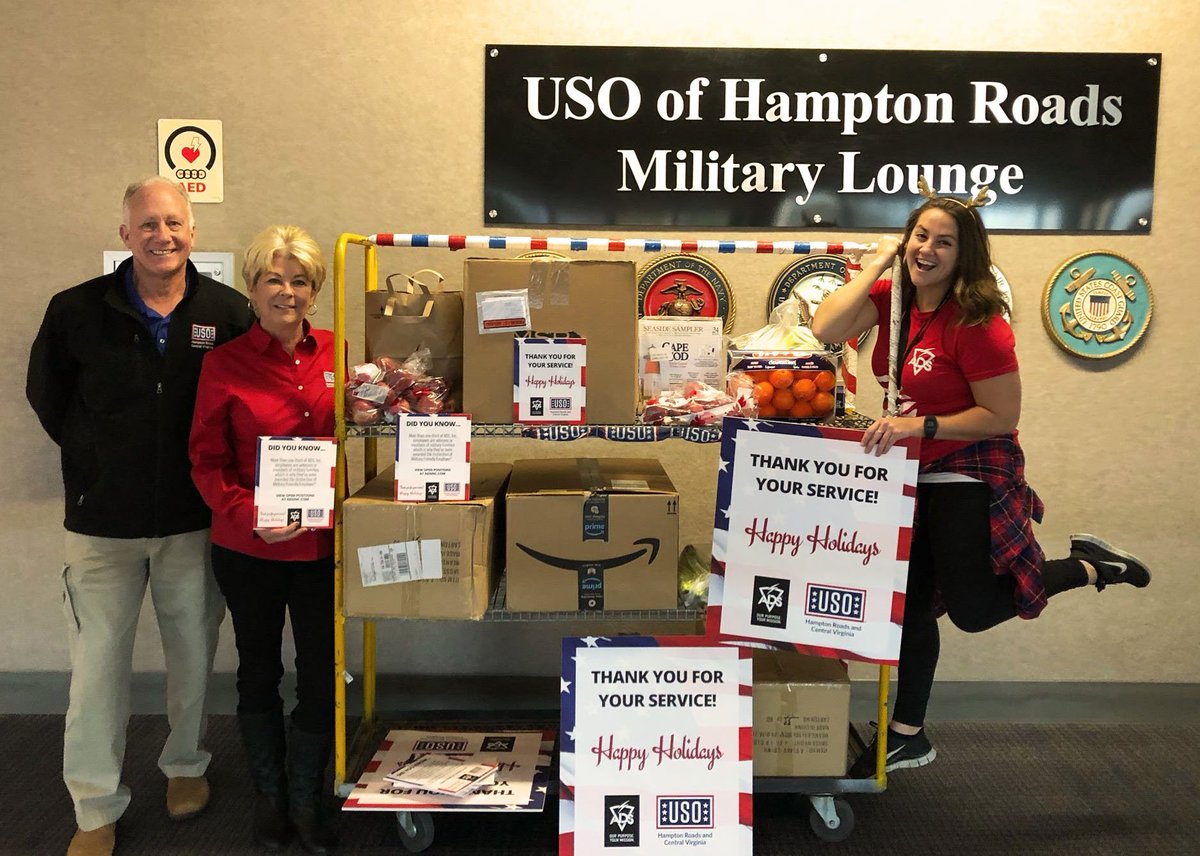 ADSTactical's tweet photo. We are proud to sponsor "Operation: I’ll be Home for the Holidays" for the USO of Hampton Roads and Central Virginia at the Norfolk International Airport! #MissionGiveBack @USO_HRCV Learn more here: https://t.co/aWnuVCRQdl https://t.co/Y4W3UvARJe