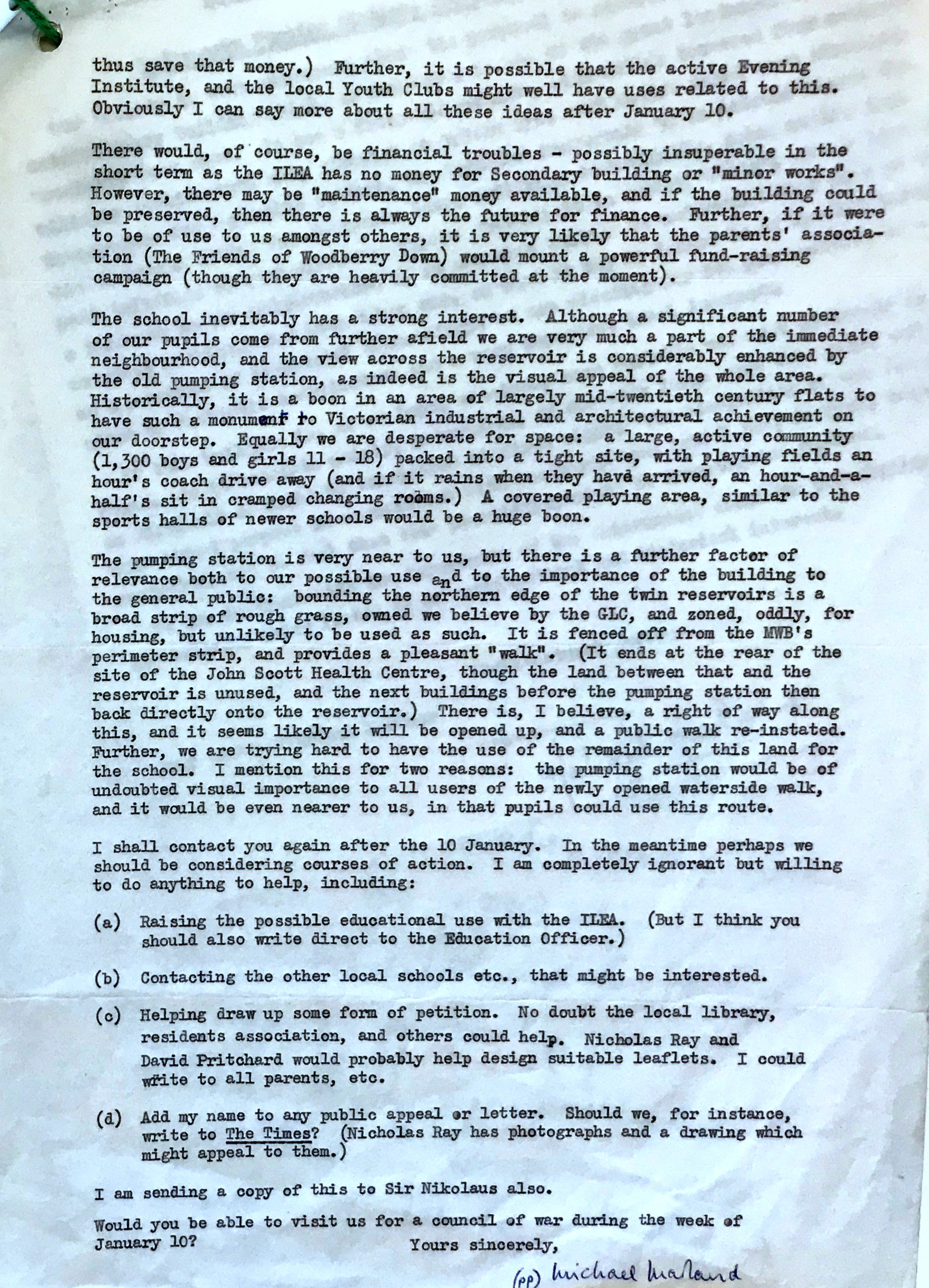 StokeNewingtonHistory.com on Twitter: "11 letter by Michael