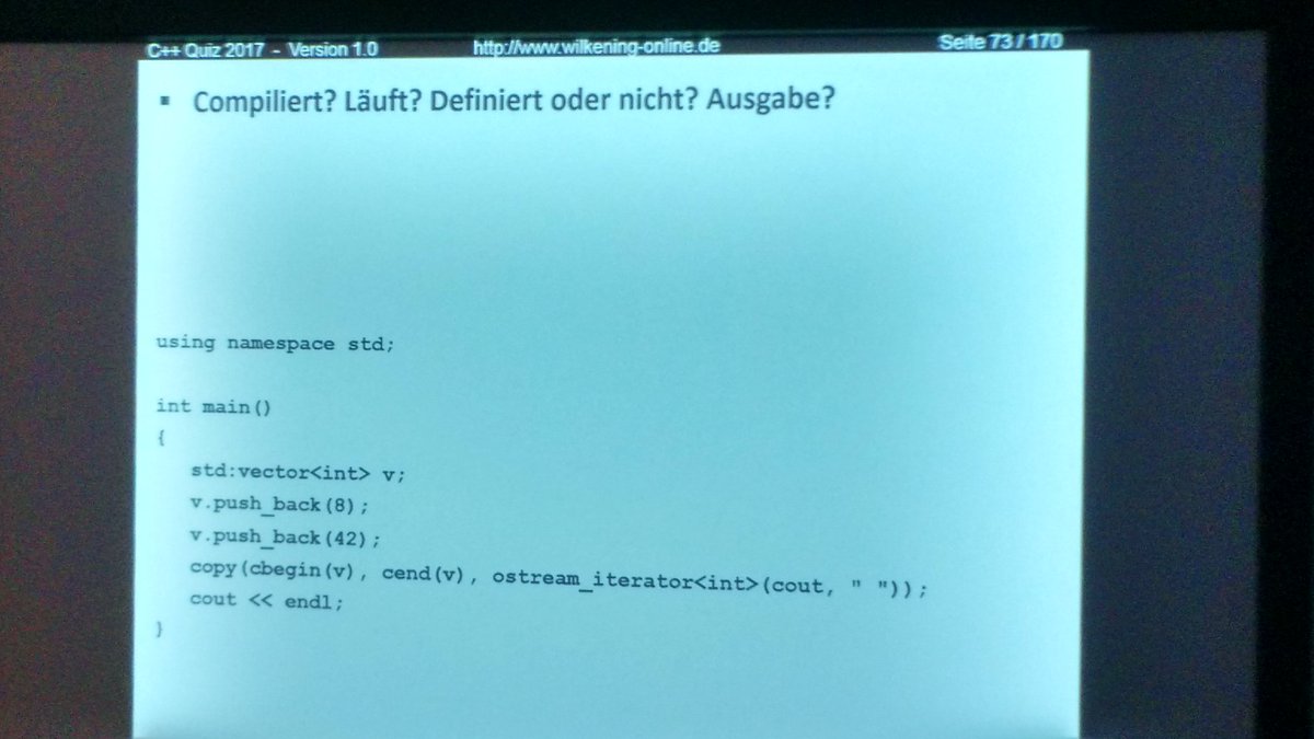 meetingcpp's tweet image. C++ Quiz Part 3
#cpp
#cplusplus 
#DevDiscuss 
#programming