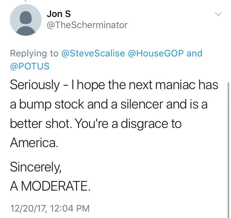 Triggered liberals issue death threats to Rep. Steve Scalise over tax cut passage