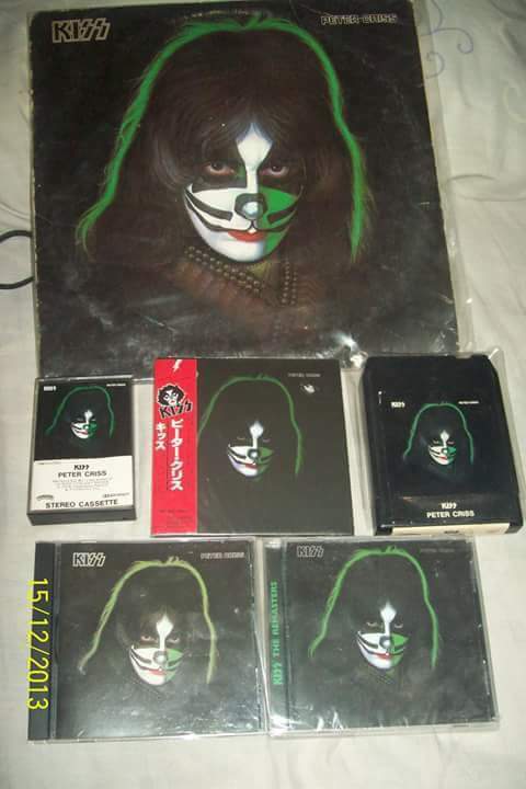 Happy Birthday dear My solo Peter Criss collection . 