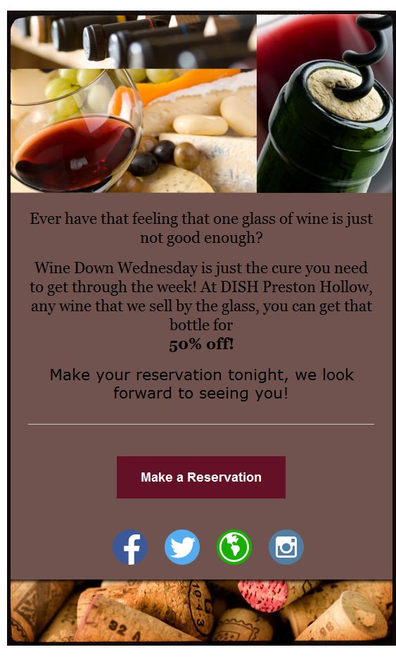 DishPHollow's tweet photo. HALF OFF WINE! https://t.co/J8GuJQxuyT https://t.co/6H2Kp3MSEA