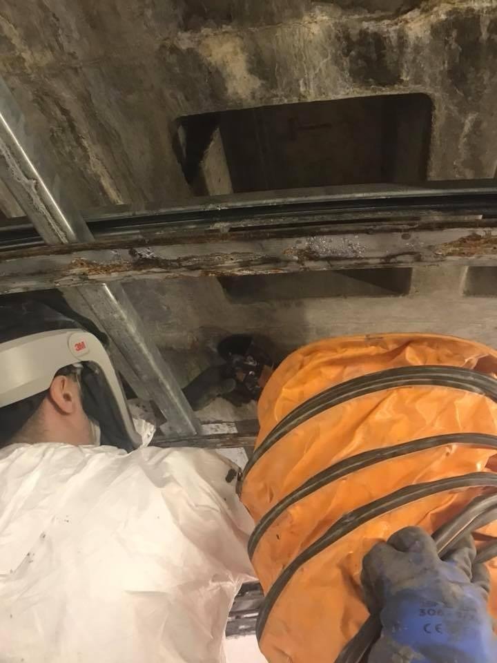 ASFWaterproof's tweet photo. The work space was handed over on time ready for the public to go about their daily commute. 3/3 https://t.co/PtiDznMmTU
