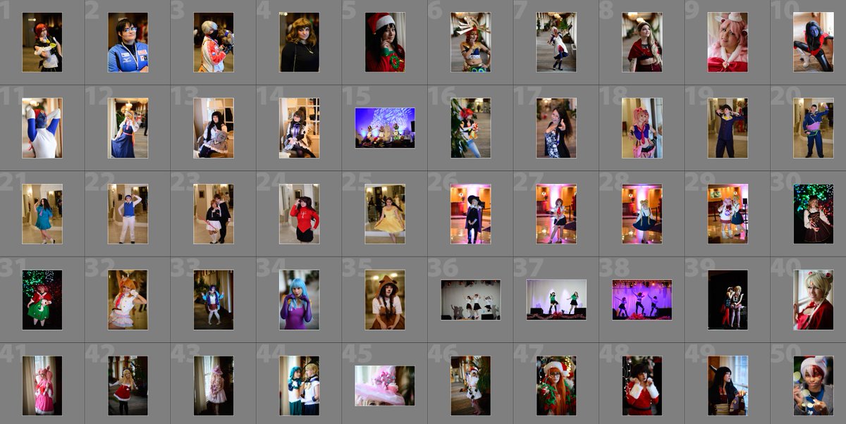 One thousand pictures selected and prep underway, anticipating album publication Friday. #animeusa #ausa #animeusa2017 #ausa2017