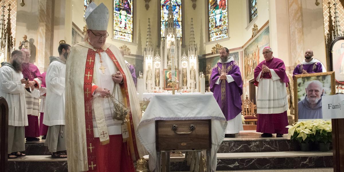 AleteiaEN's tweet photo. Cardinal Dolan remembers Fr. Andrew Apostoli as “a light shining in darkness” https://t.co/YkHAIxhBHy https://t.co/UyODOxwG0s