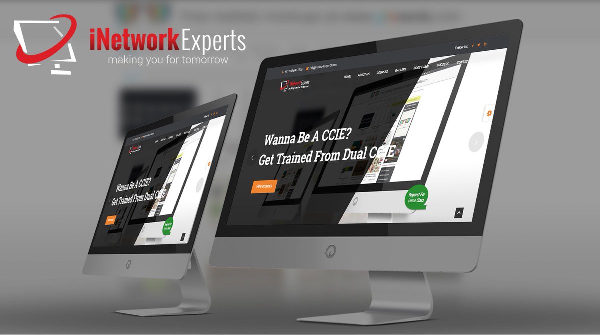 InetworkE's tweet photo. Join IT professional career courses- CCNA / CCNP / CCIE / AWS with Dual CCIE certified Trainer from iNetwork Experts before Christmas &amp; get Attractive Discount along with 100% Job Assistance.
Hurry..!! Call us for further details - +91 8336907305 | 8336907306 https://t.co/FNw4o9wgdf
