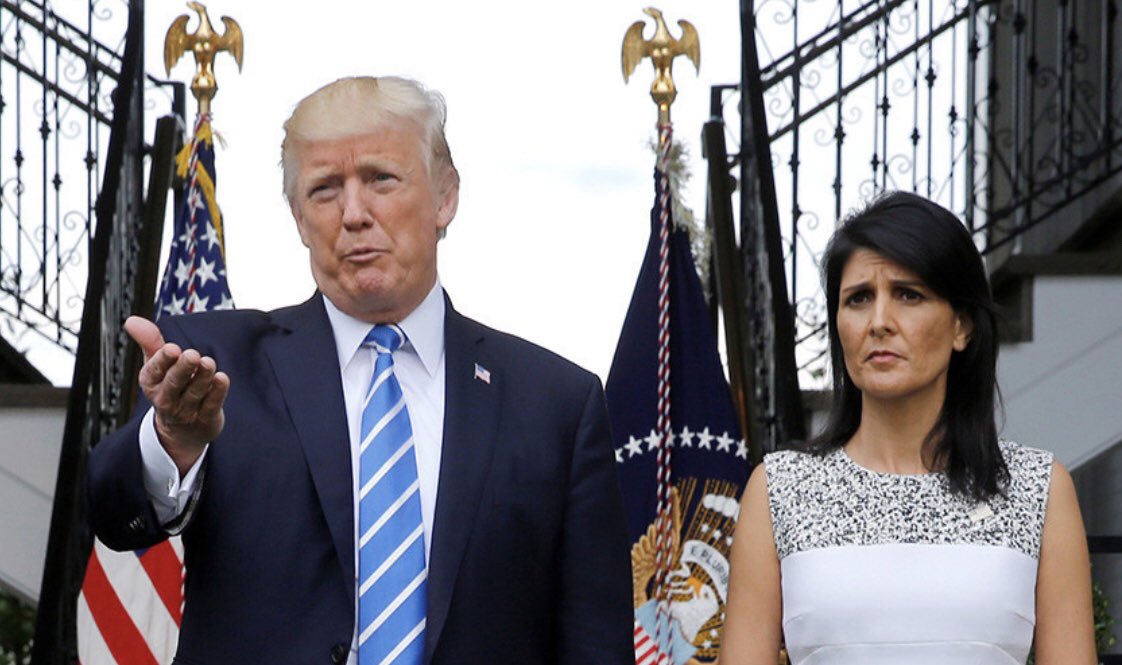 AwareOfTruth's tweet photo. ‘I will report to Trump who votes against US Jerusalem decision’ – Threatens Haley in letter to UN members https://t.co/ueY7GF2icF