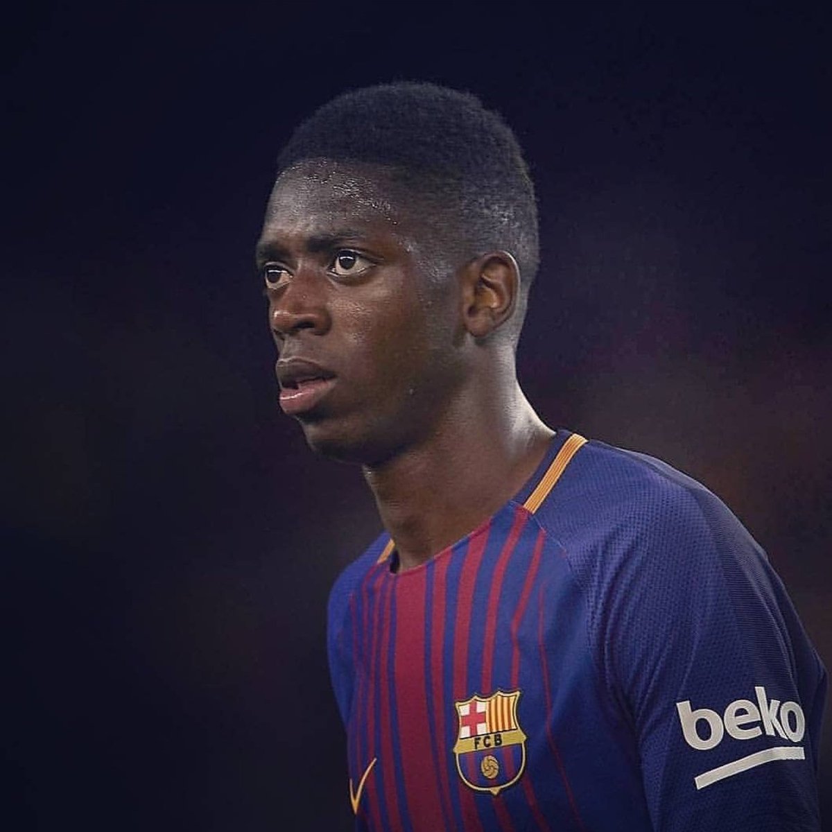 messiologist's tweet photo. Ousmane Dembele. 📸💥 #ElClasico https://t.co/AdphUfHday