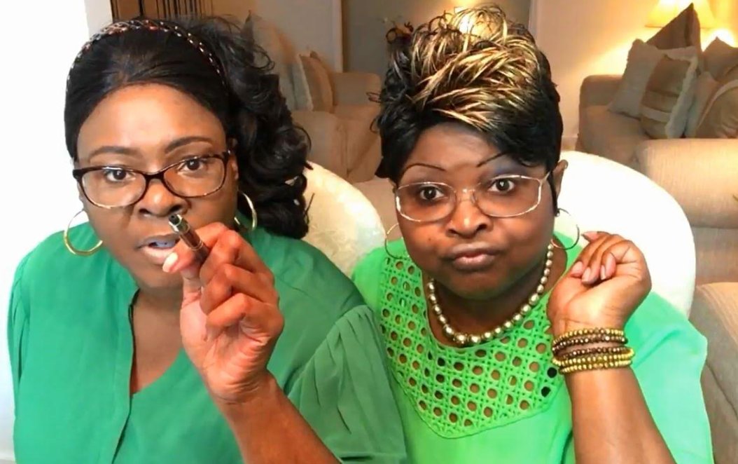 DiamondandSilk's tweet photo. If the Democrats were so concerned about the New Tax Bill then why didn’t they come to the table with their solution; Oh, that's because they have 
"No Solutions."   They are all talk and no action! https://t.co/LVeGRxplP4