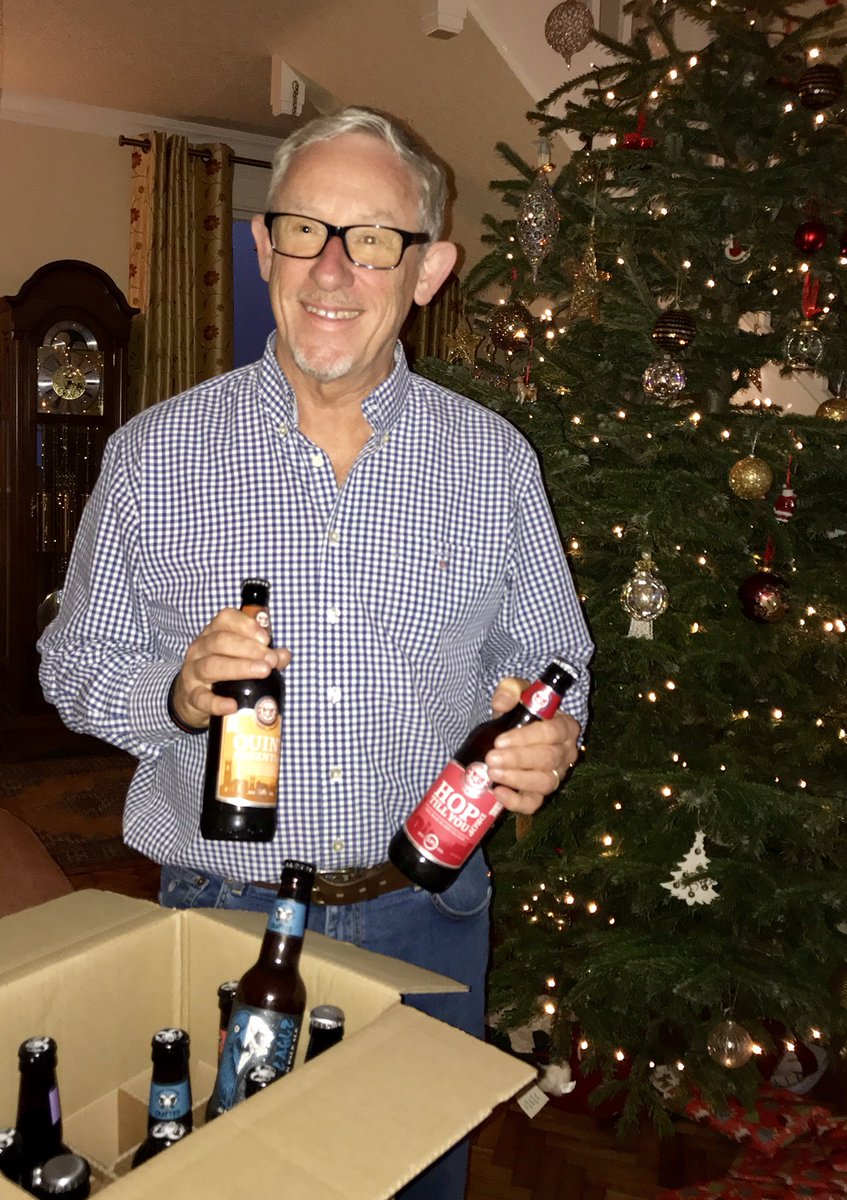 ianmorgan's tweet photo. Look what Santa’s just brought to the door! A case of @DerbyBrewingCo craft beers. Many thanks #TeamDBC looking forward to sampling in moderation of course https://t.co/jXN2GWImiy