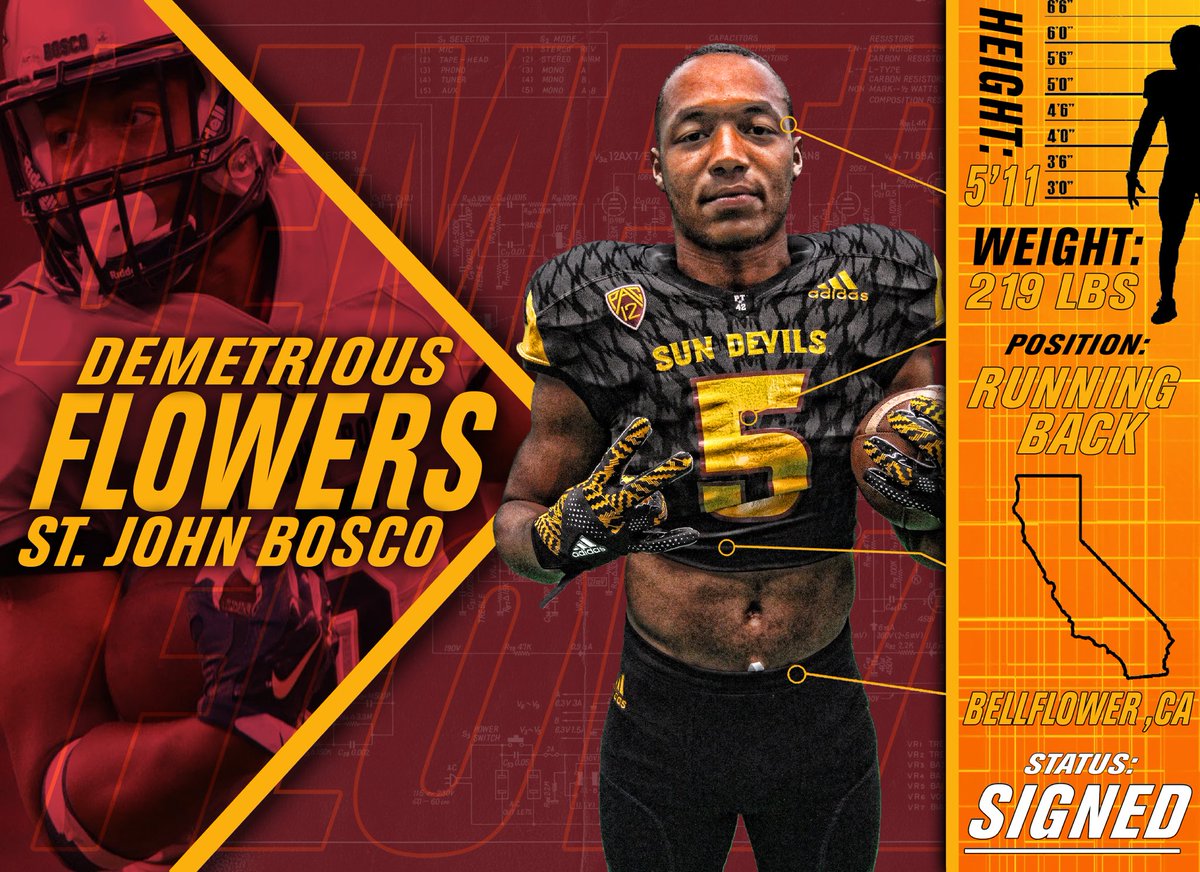 ASU_BGraham's tweet photo. @FlowersBoss5 is OFFICIAL!
🖊📃

#18ALLIN
#HometownHero
#ForksUp https://t.co/JcZPCTtbsH