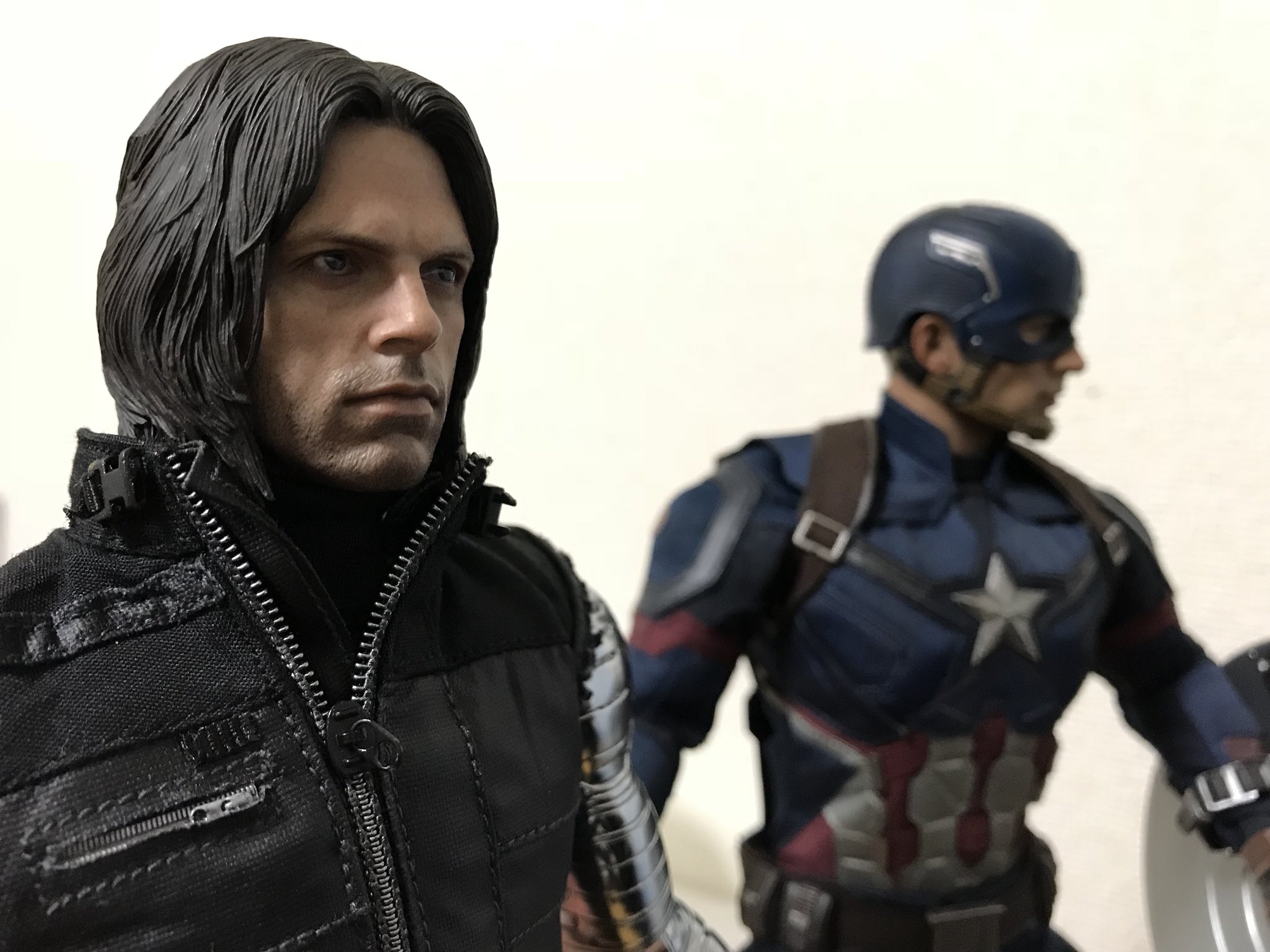 ホットトイズ キャプテン・アメリカ バッキー ムービー・マスターピース アルチザン】『キャプテン・アメリカ