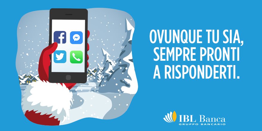 IBLBanca's tweet photo. Il nostro #SocialCaring team risponde a tutti i vostri dubbi, sui social e  al numero verde gratuito 800919090 (dal Lunedì al Venerdì 8.30/19.30). https://t.co/vK9UtSwaKj